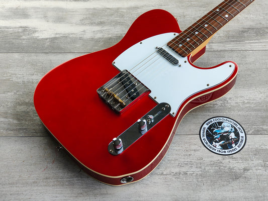 2003 Fernandes Japan TE-1 '62 Reissue Bound Telecaster (Candy Apple Red)