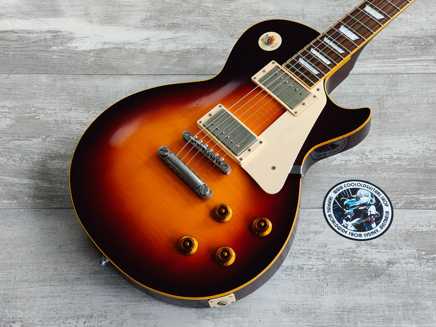 2011 Edwards E-LP-108LTS Les Paul Standard (Brown Sunburst)