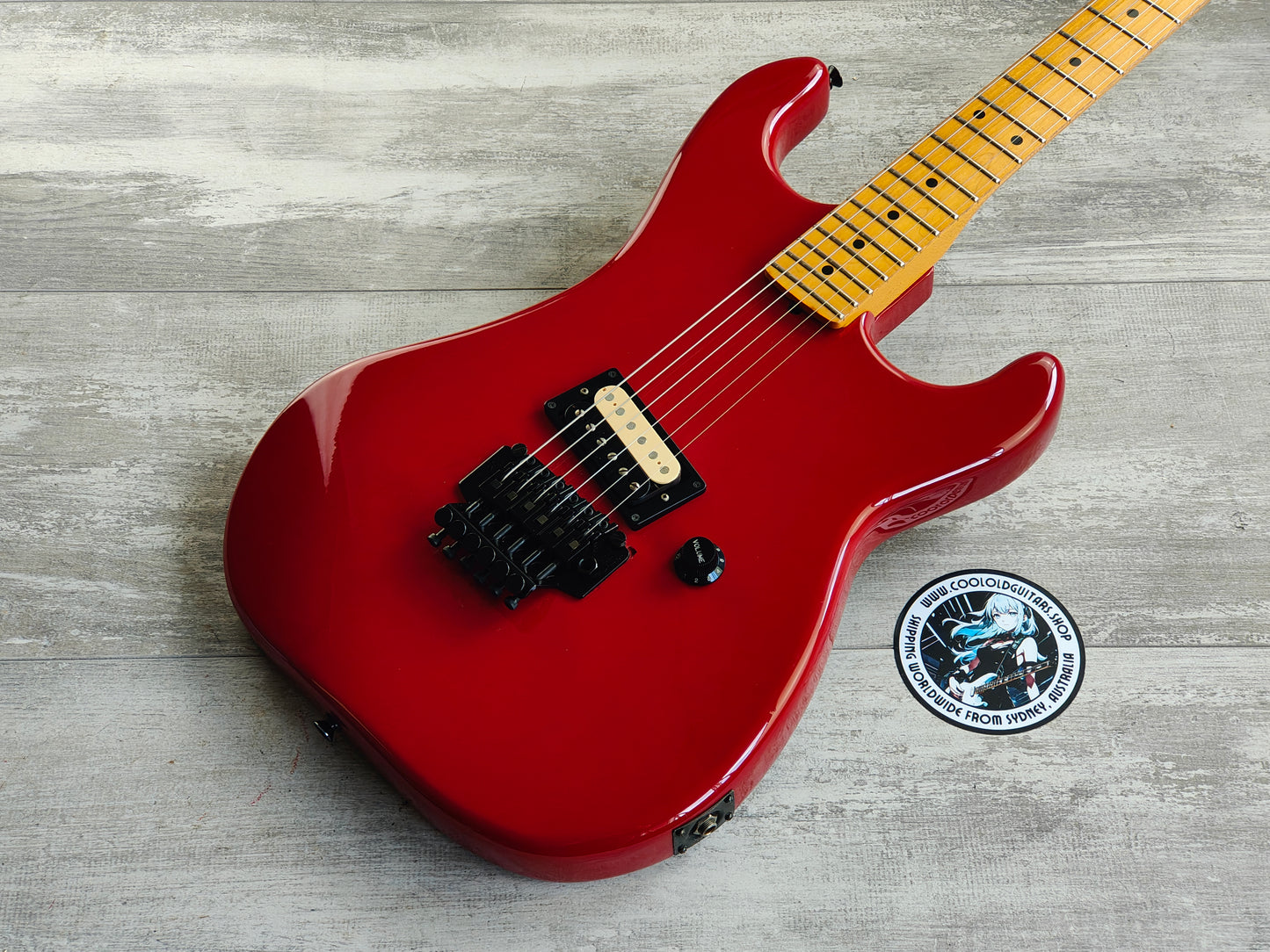 1980's Kramer Japan JK1000 Superstrat (Red)