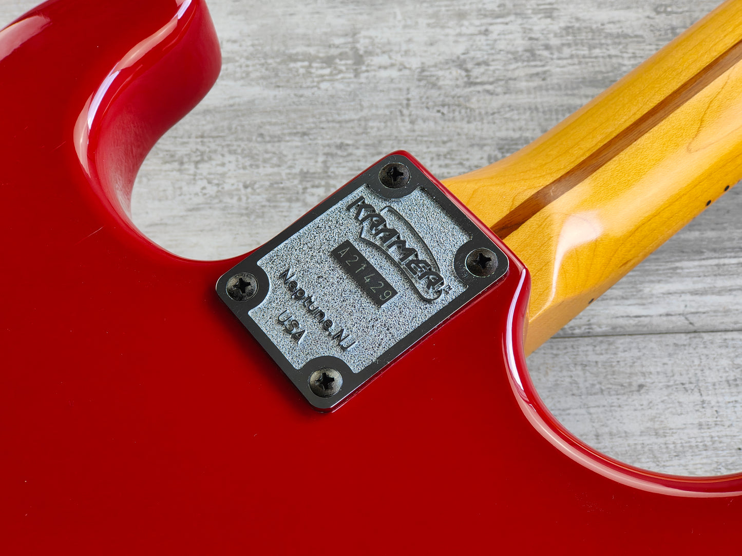 1980's Kramer Japan JK1000 Superstrat (Red)