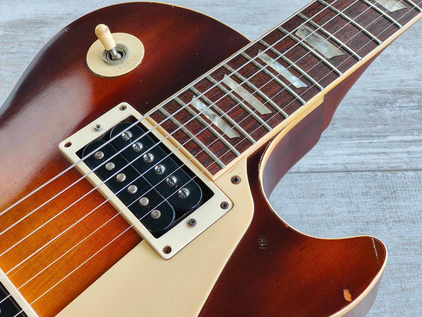 1977 Burny (Fernandes) Japan RLG-90 Les Paul Standard (Brown Sunburst)