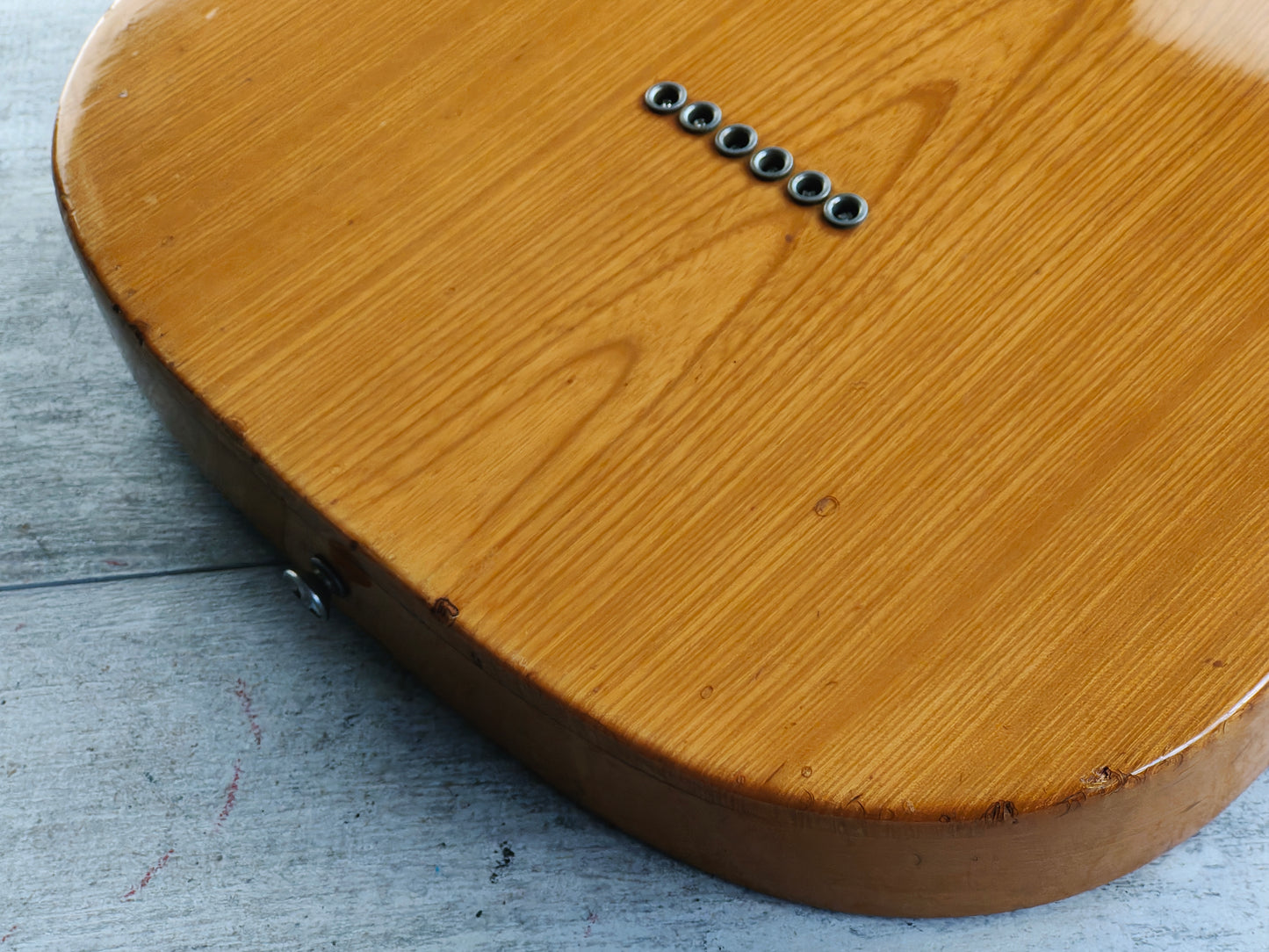 1977 Greco Japan TE-500 "Spacey Sounds" Thinline Telecaster Deluxe (Natural)