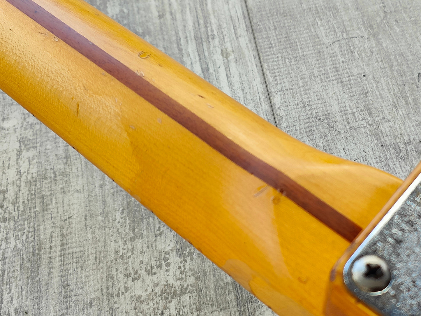 1977 Greco Japan TE-500 "Spacey Sounds" Thinline Telecaster Deluxe (Natural)