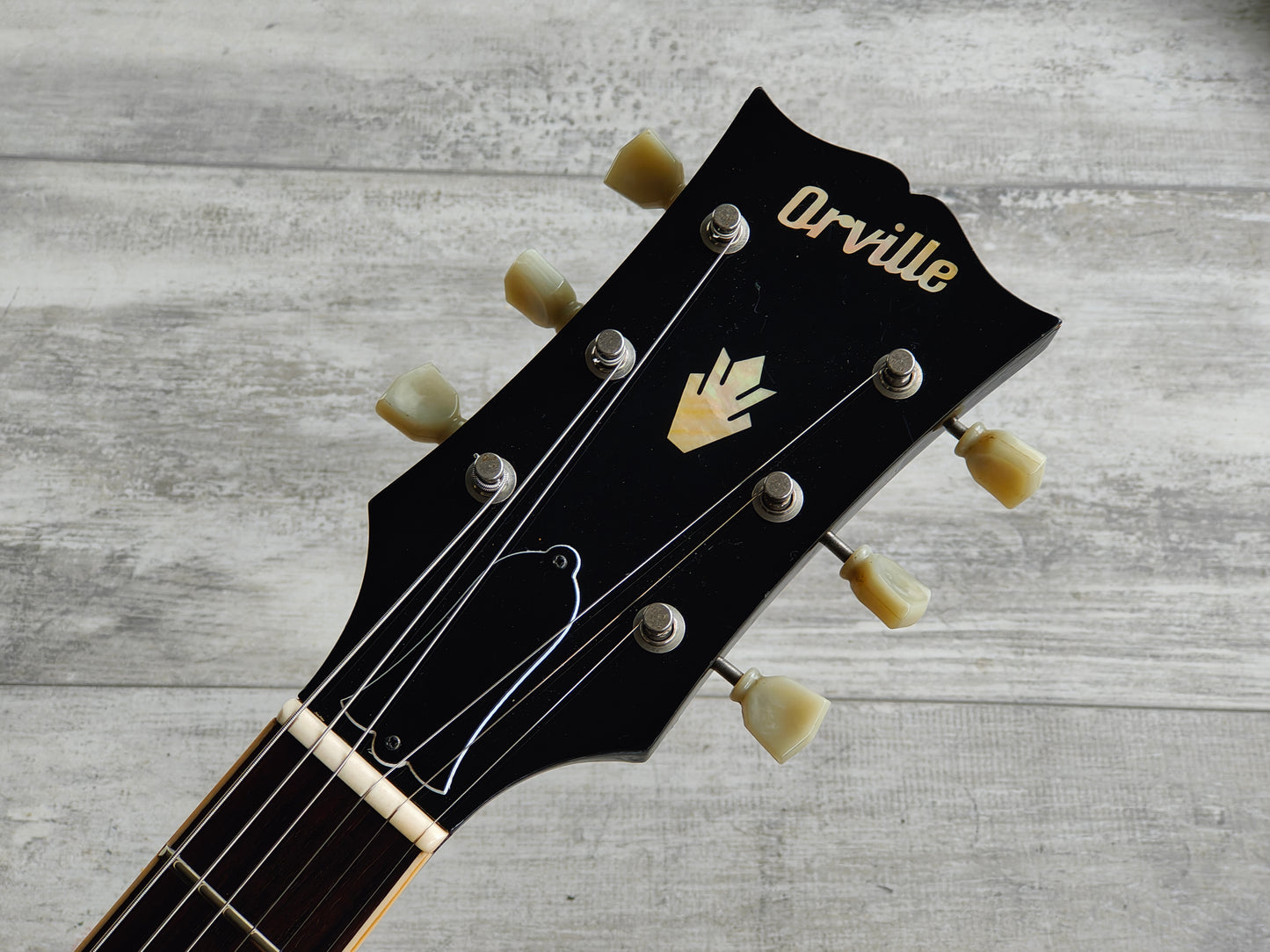 1989 Orville (Gibson) Japan SG-65 '62 Reissue SG Double Cutaway (Black)