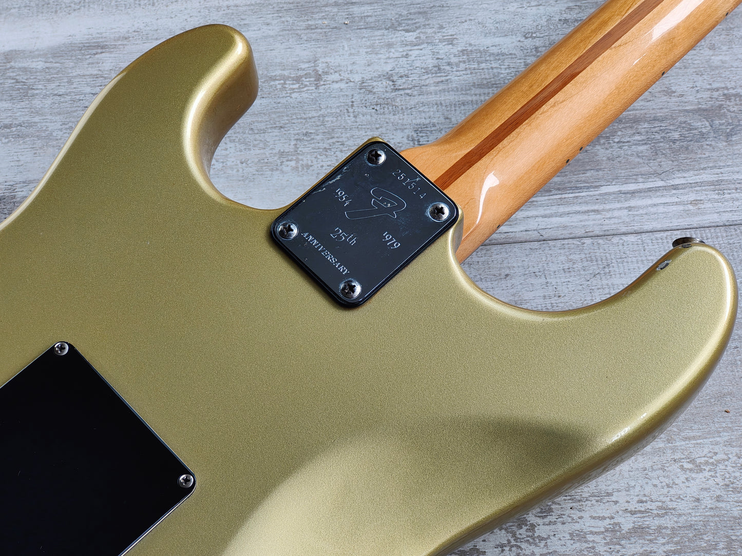 1979 Fender USA 25th Anniversary Model Stratocaster (Anniversary Silver)