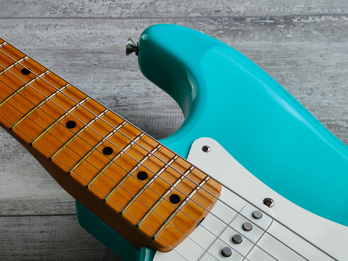 2022 Fender USA American Vintage II 1957 Stratocaster LH Left Handed (Seafoam Green)
