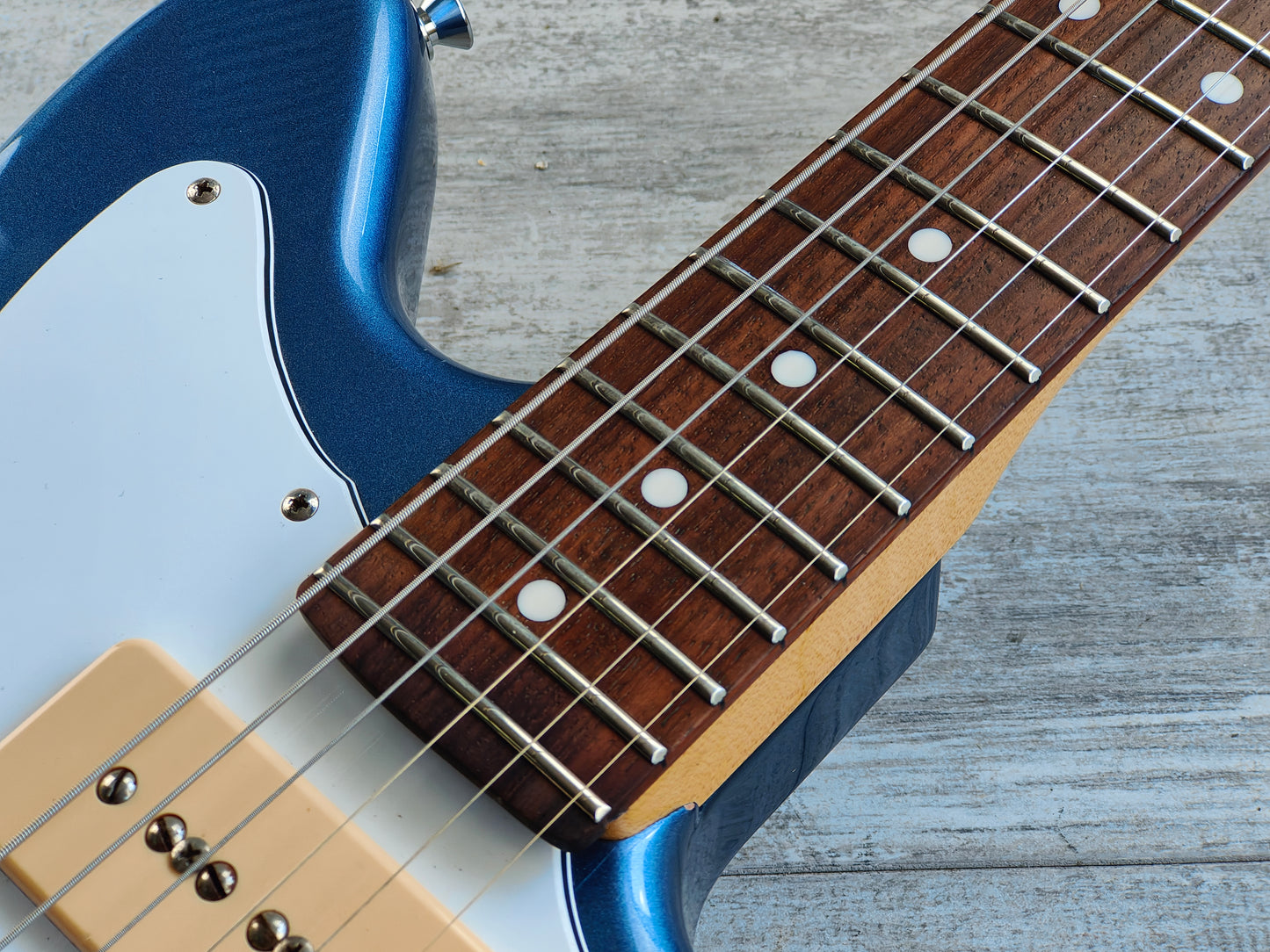 2014 Tokai Japan AJG-88 Silver Star Jaguar Offset w/P90's (Old Lake Placid Blue)