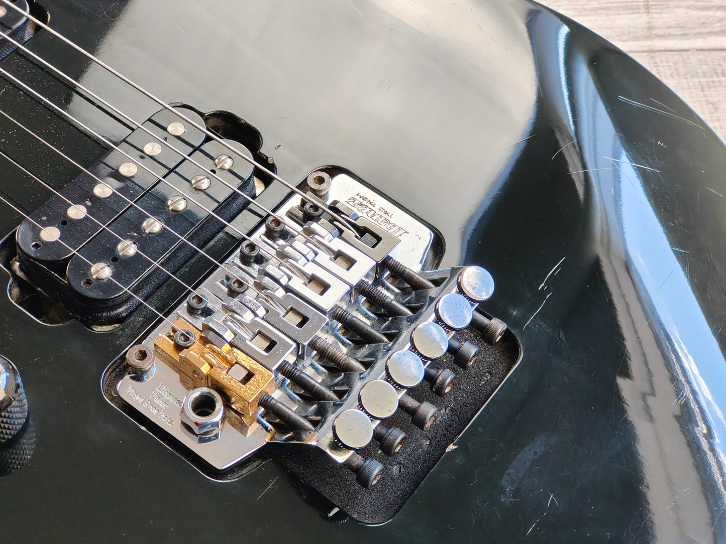 1999 Ibanez Japan RG420AHL Left Handed LH HH Superstrat (Black)
