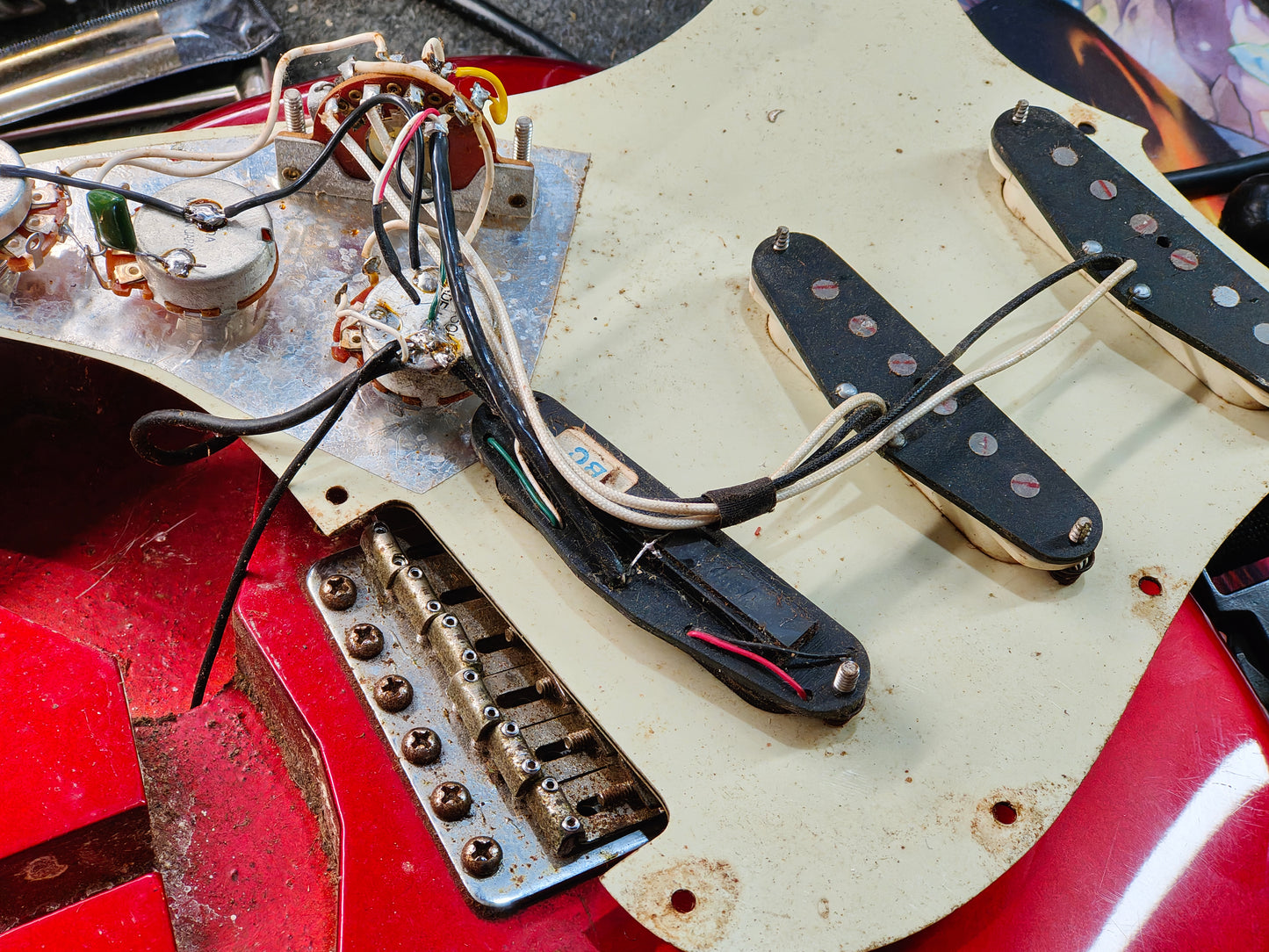 1980's ESP Japan 400 Series Stratocaster (Candy Apple Red)