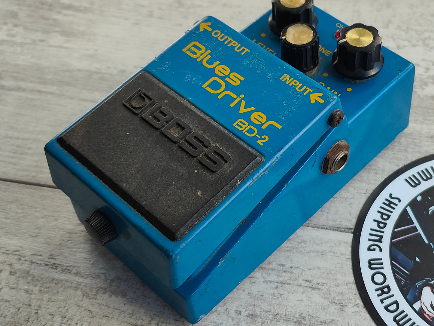 1995 Boss BD-2 Blues Driver Vintage Overdrive Pedal
