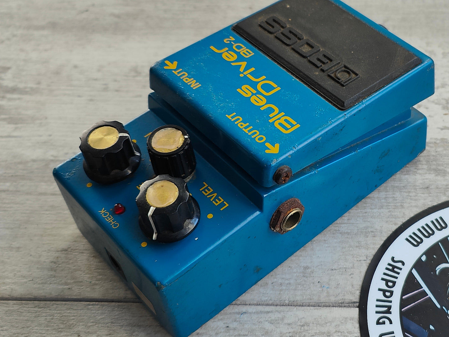 1995 Boss BD-2 Blues Driver Vintage Overdrive Pedal