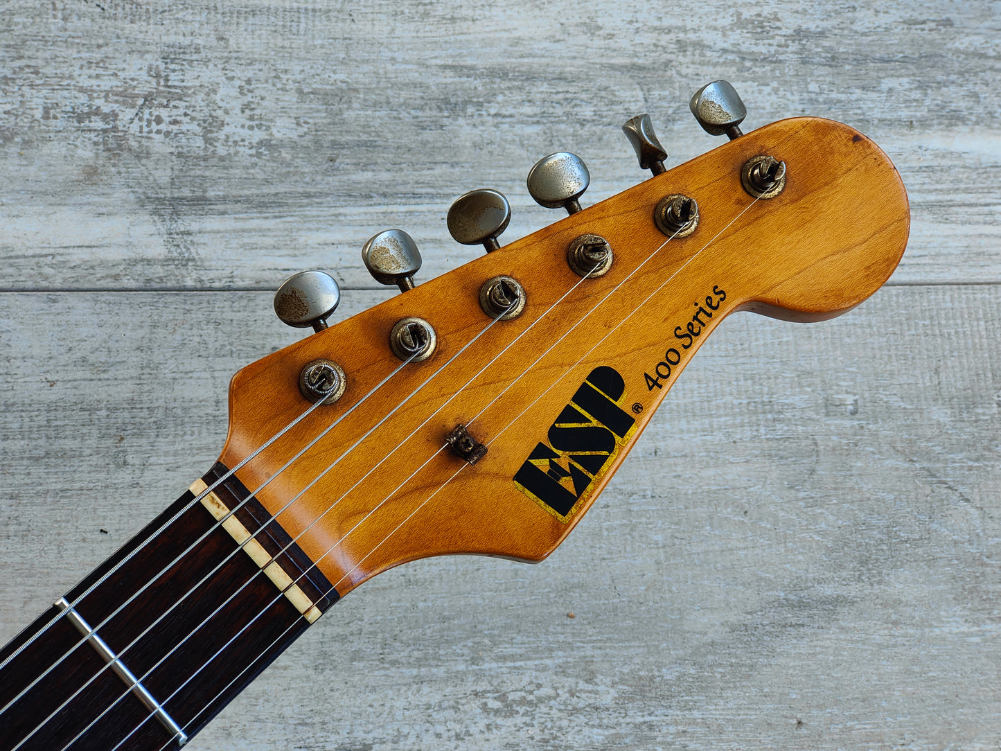 1980's ESP Japan 400 Series Stratocaster (Candy Apple Red)