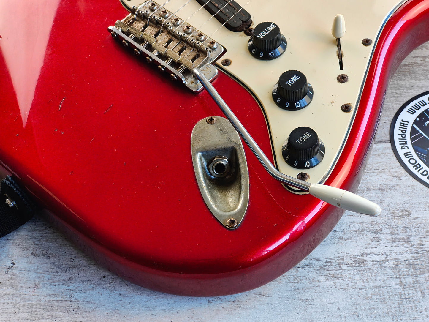 1980's ESP Japan 400 Series Stratocaster (Candy Apple Red)