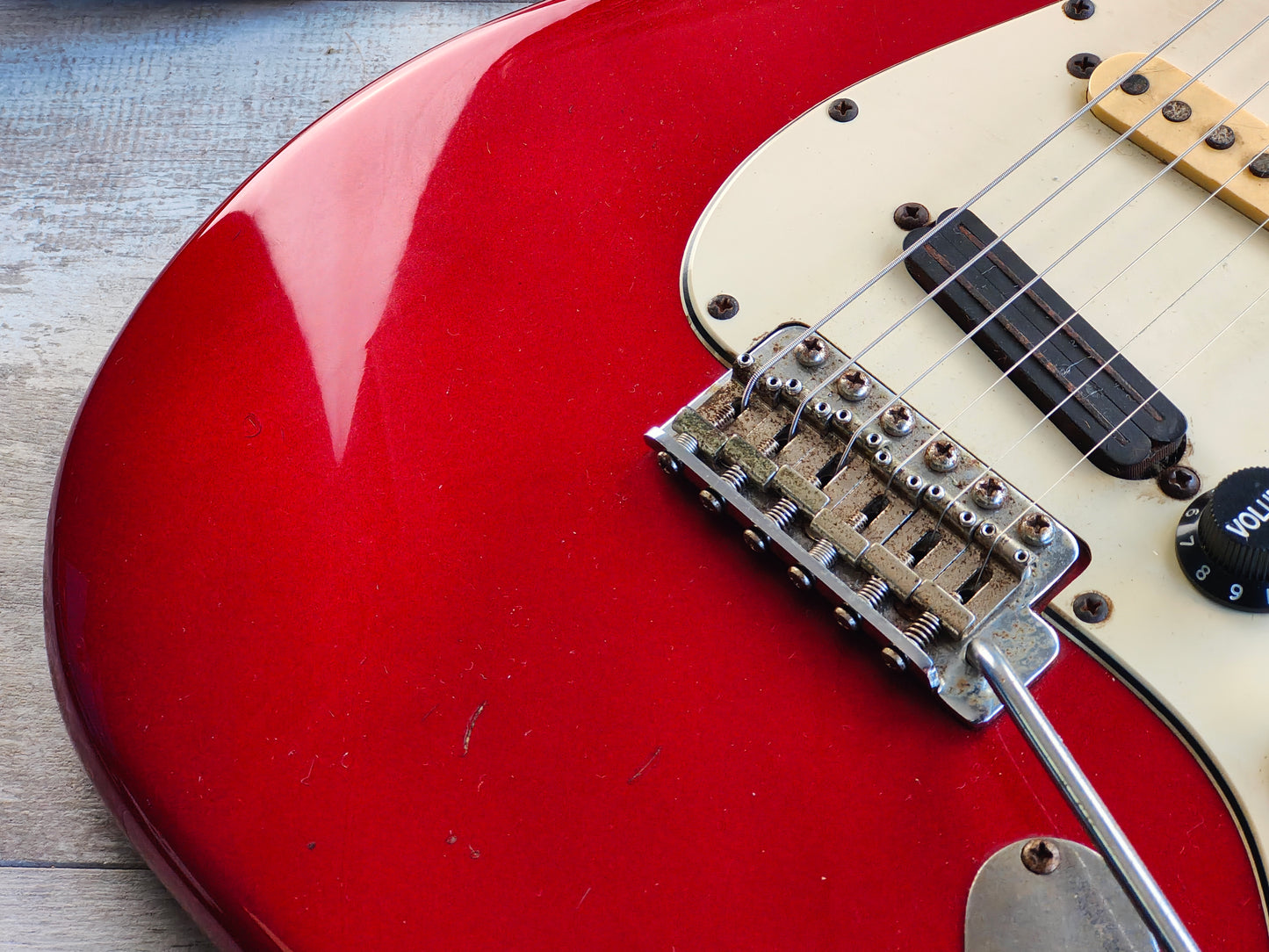 1980's ESP Japan 400 Series Stratocaster (Candy Apple Red)