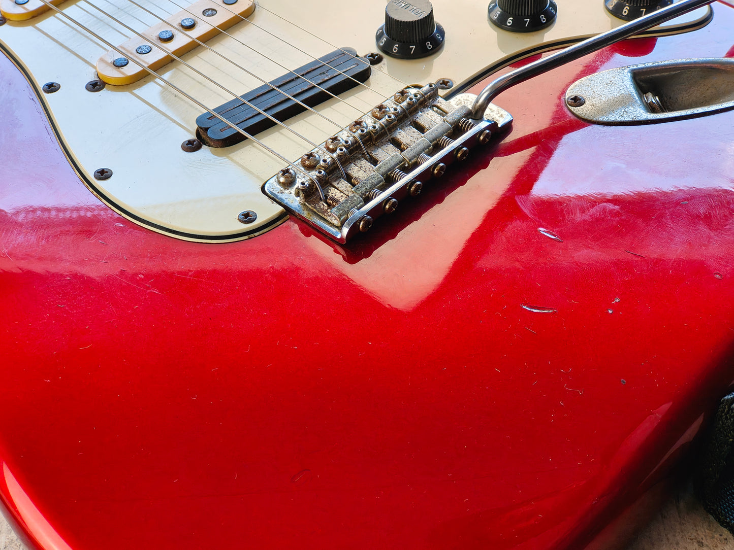 1980's ESP Japan 400 Series Stratocaster (Candy Apple Red)