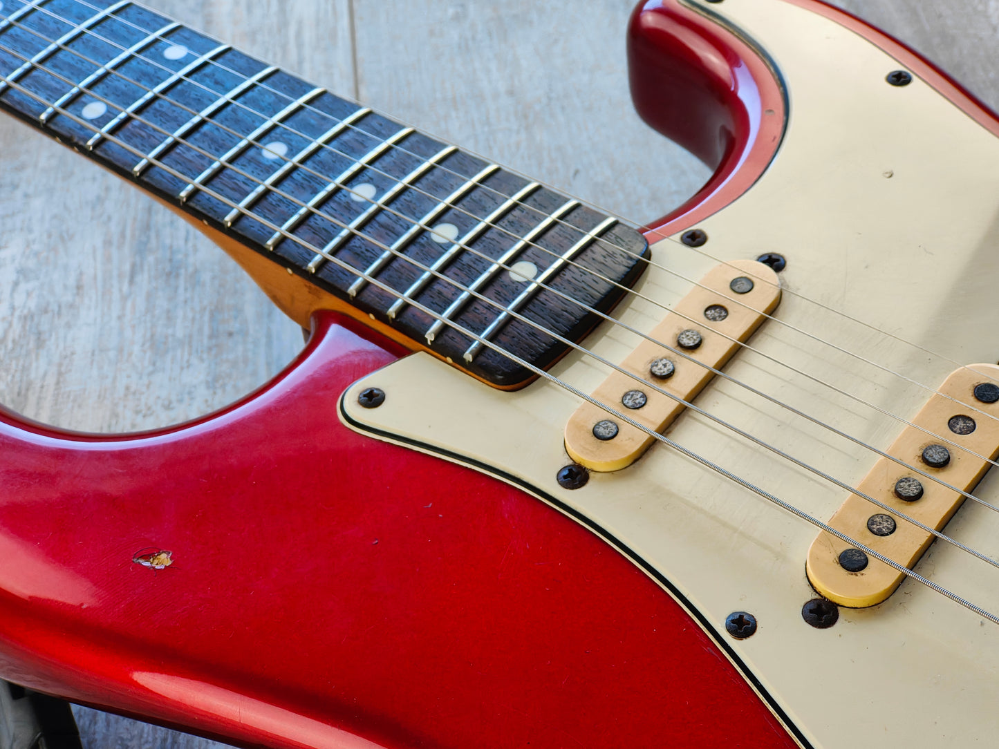 1980's ESP Japan 400 Series Stratocaster (Candy Apple Red)