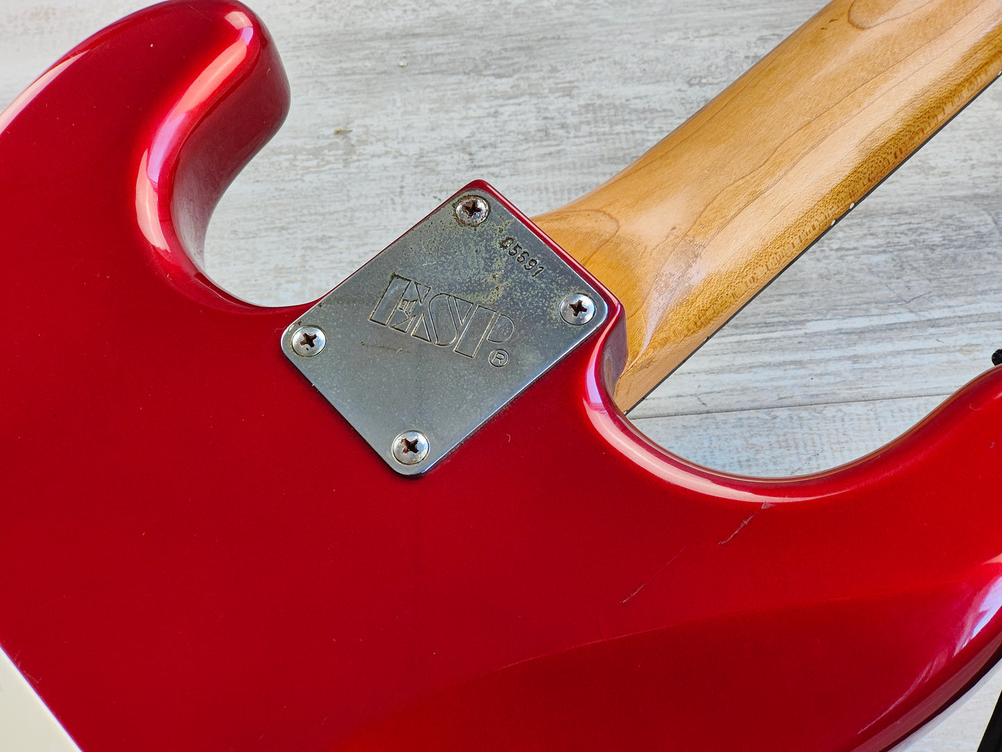 1980's ESP Japan 400 Series Stratocaster (Candy Apple Red)