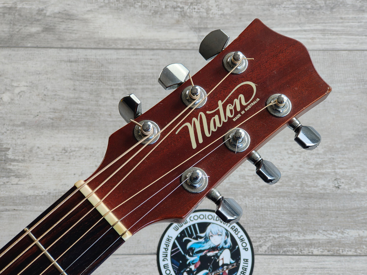 1993 Maton EM325C Vintage Acoustic Electric Guitar w/AP4 Pickup (Natural)