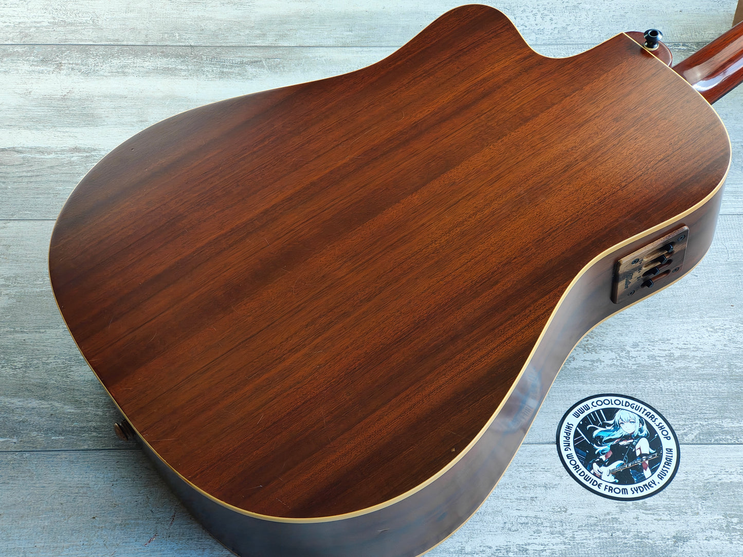 1993 Maton EM325C Vintage Acoustic Electric Guitar w/AP4 Pickup (Natural)