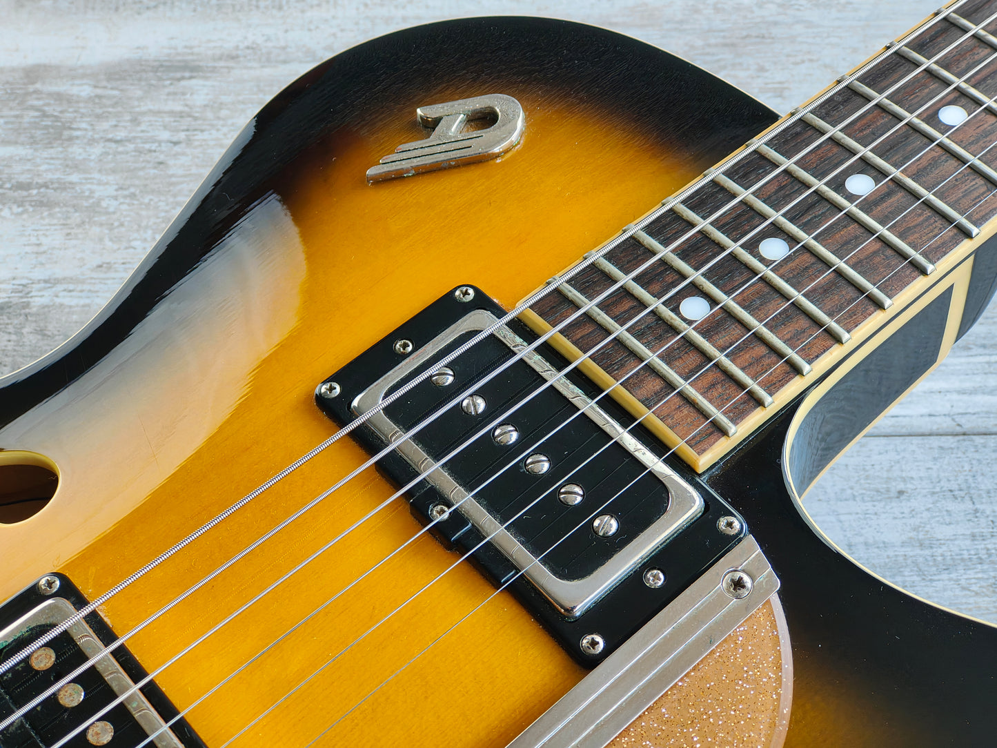 2015 Duesenberg Starplayer TV Semi Hollowbody (2-Tone Sunburst)