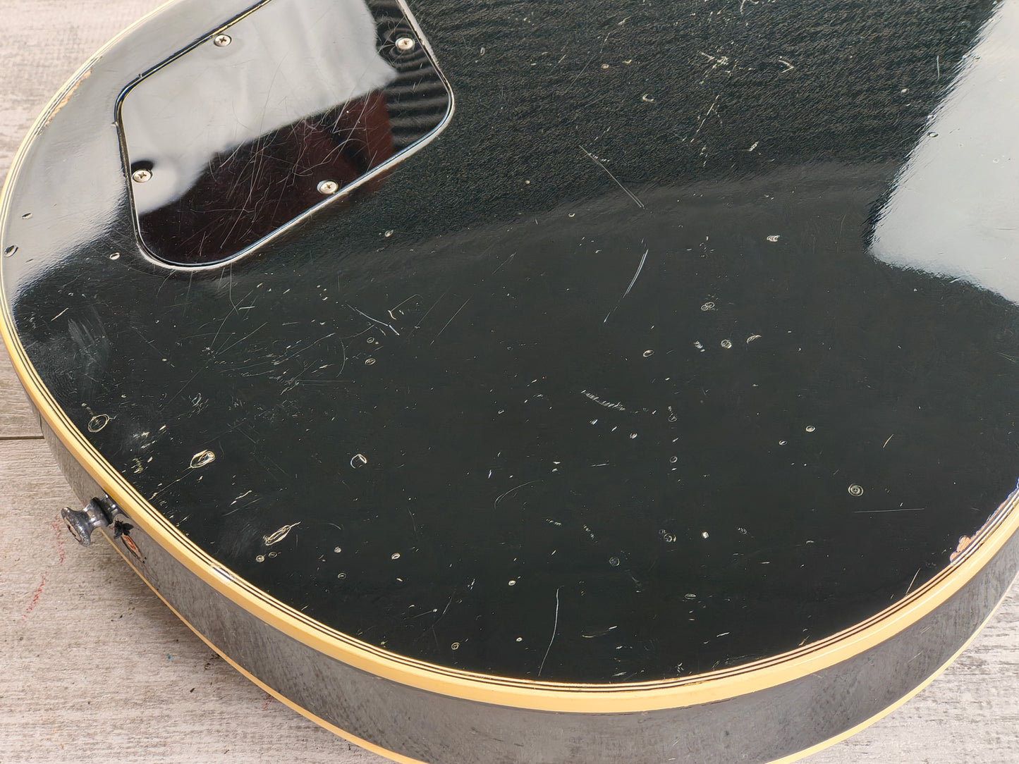 1977 Greco Japan EG-500C Les Paul Custom w/Dimarzio (Ebony)