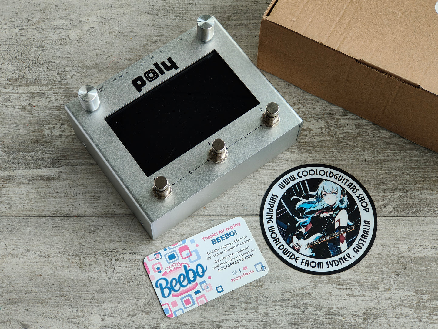 Poly Effects (Made in Australia) "Beebo" Multi Effects Pedal