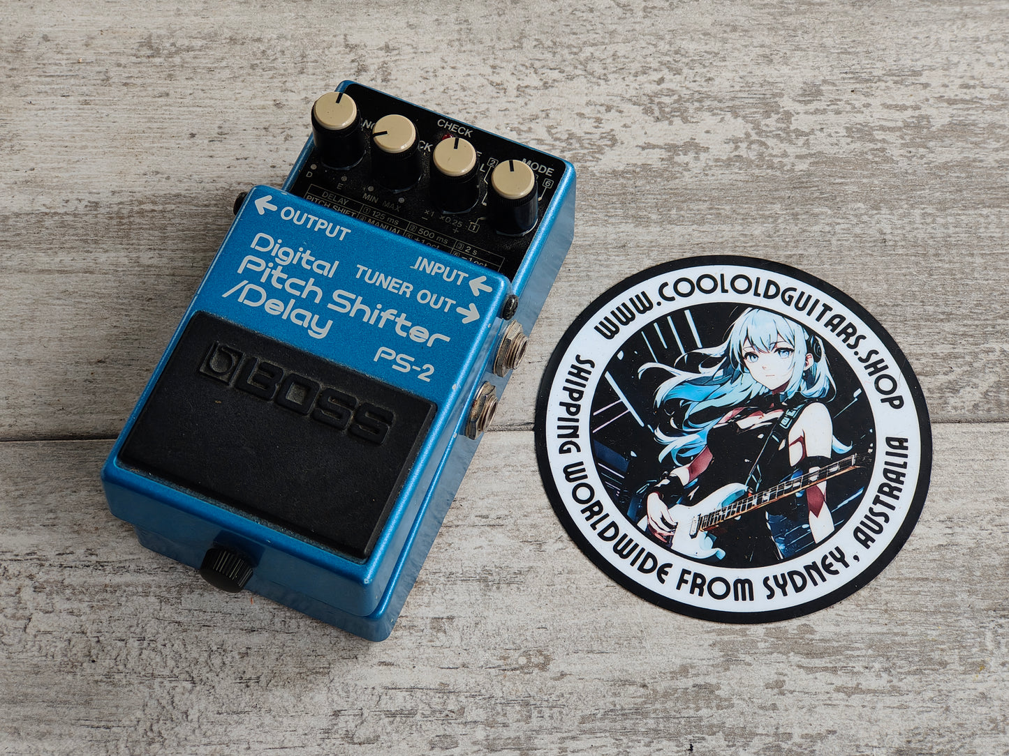 1989 Boss PS-2 Digital Pitch Shifter/Delay (Made in Japan)