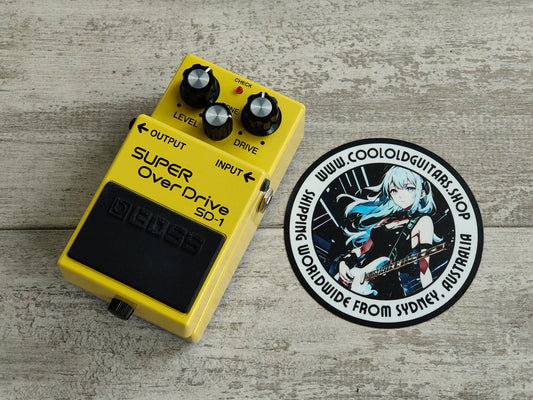 Boss SD-1 Overdrive Effects Pedal (Original PCB)