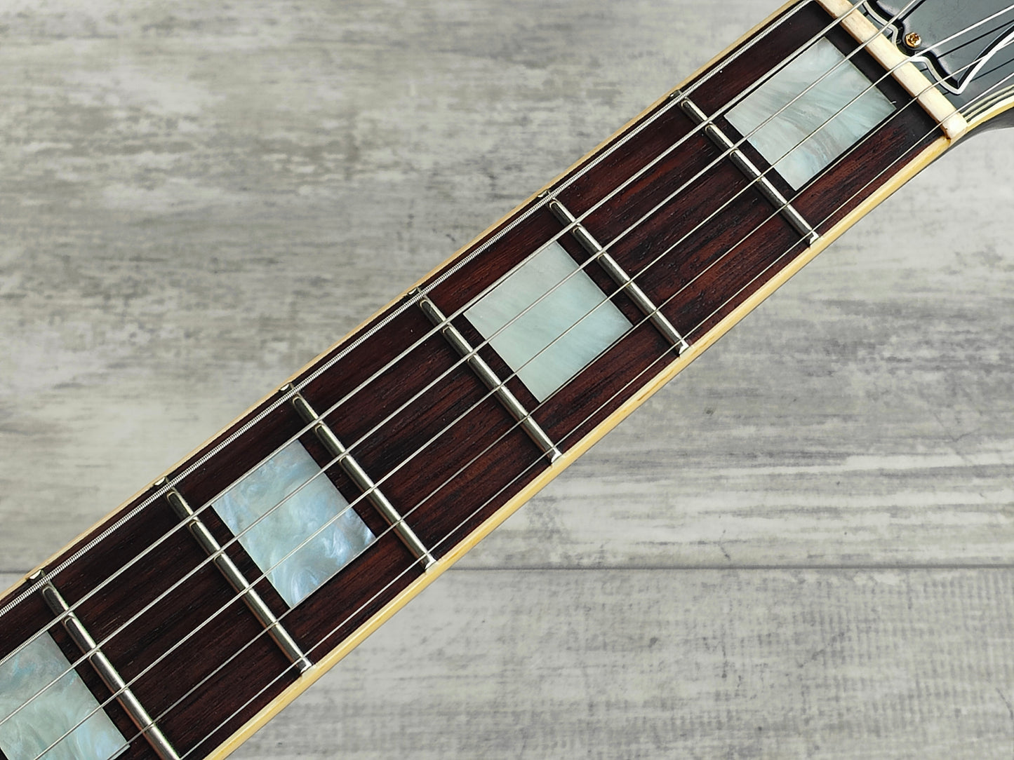 1980 Greco Japan EG-600P Les Paul Custom Black Beauty (Ebony)