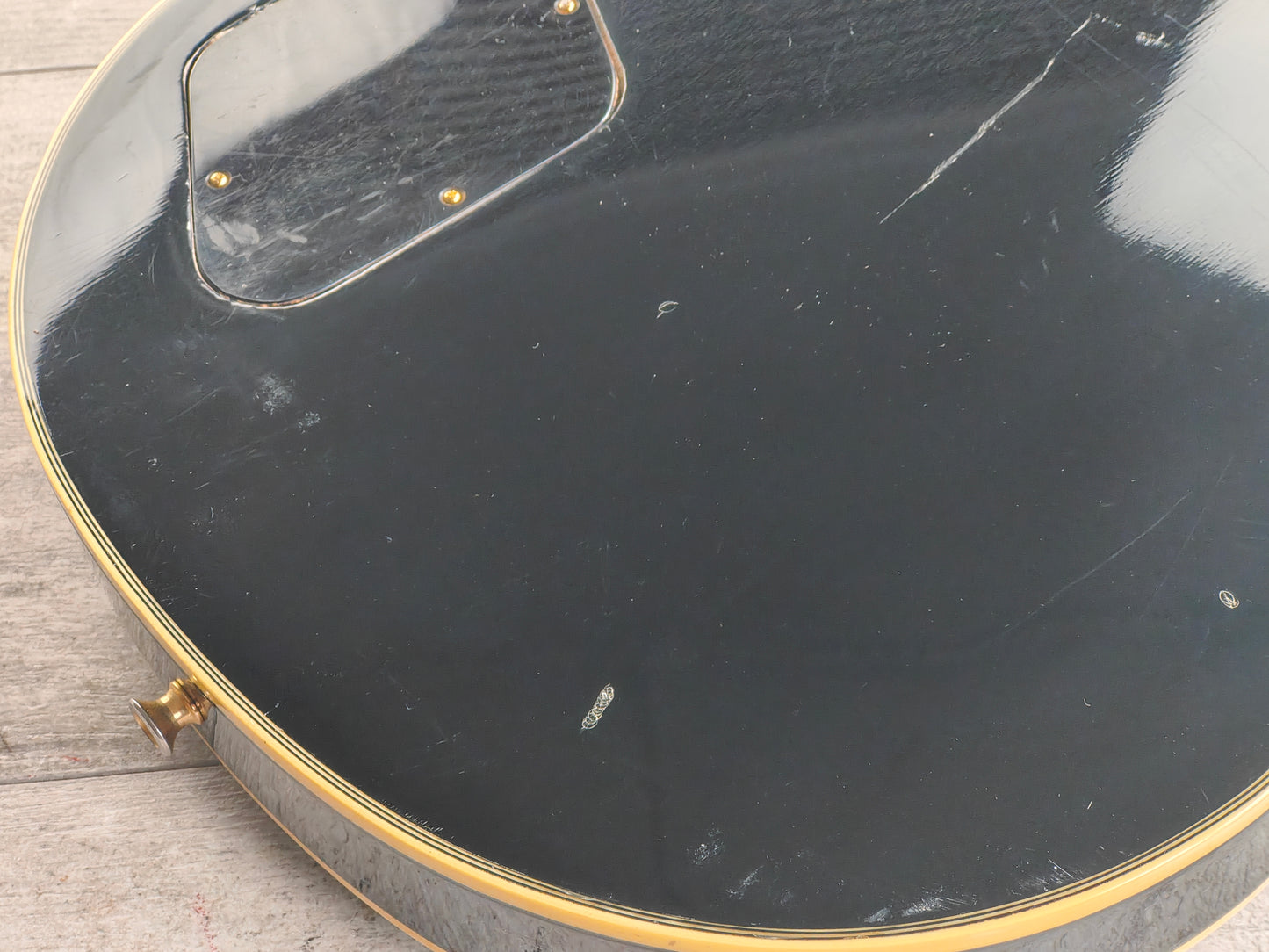 1980 Greco Japan EG-600P Les Paul Custom Black Beauty (Ebony)