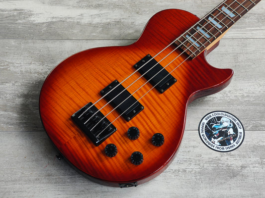 1997 Epiphone Korea Les Paul Bass (Amber Sunburst)