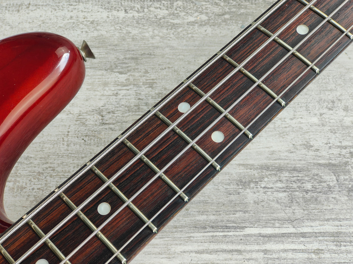 1980 Fernandes Japan FPM-70 Neckthrough Precision Bass (Cherry Sunburst)