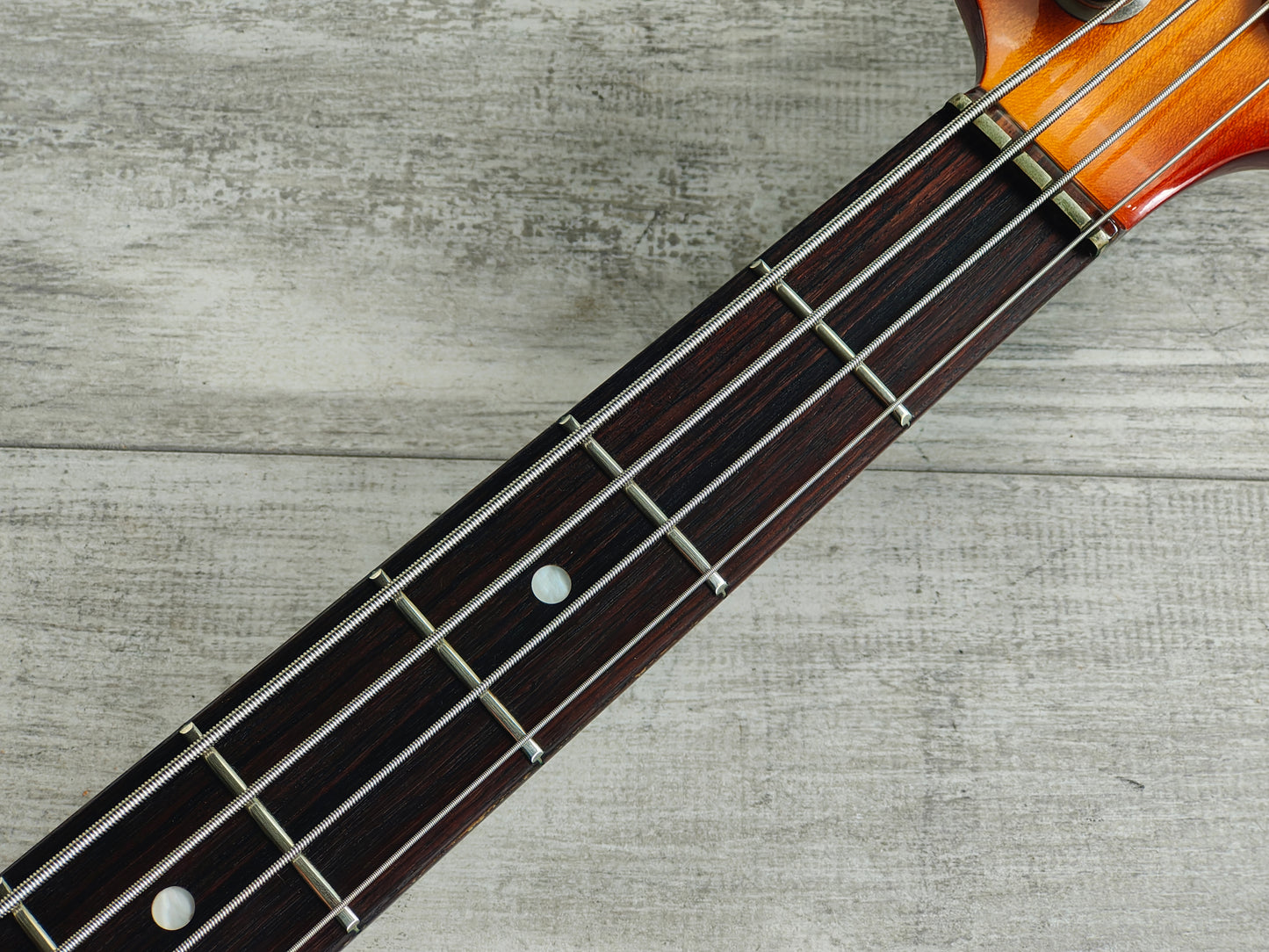 1980 Fernandes Japan FPM-70 Neckthrough Precision Bass (Cherry Sunburst)