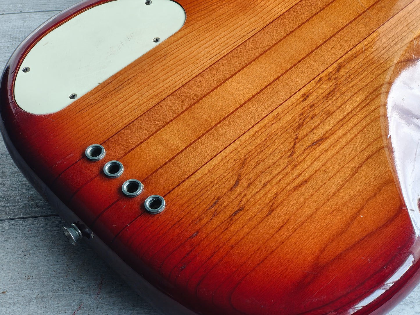 1980 Fernandes Japan FPM-70 Neckthrough Precision Bass (Cherry Sunburst)