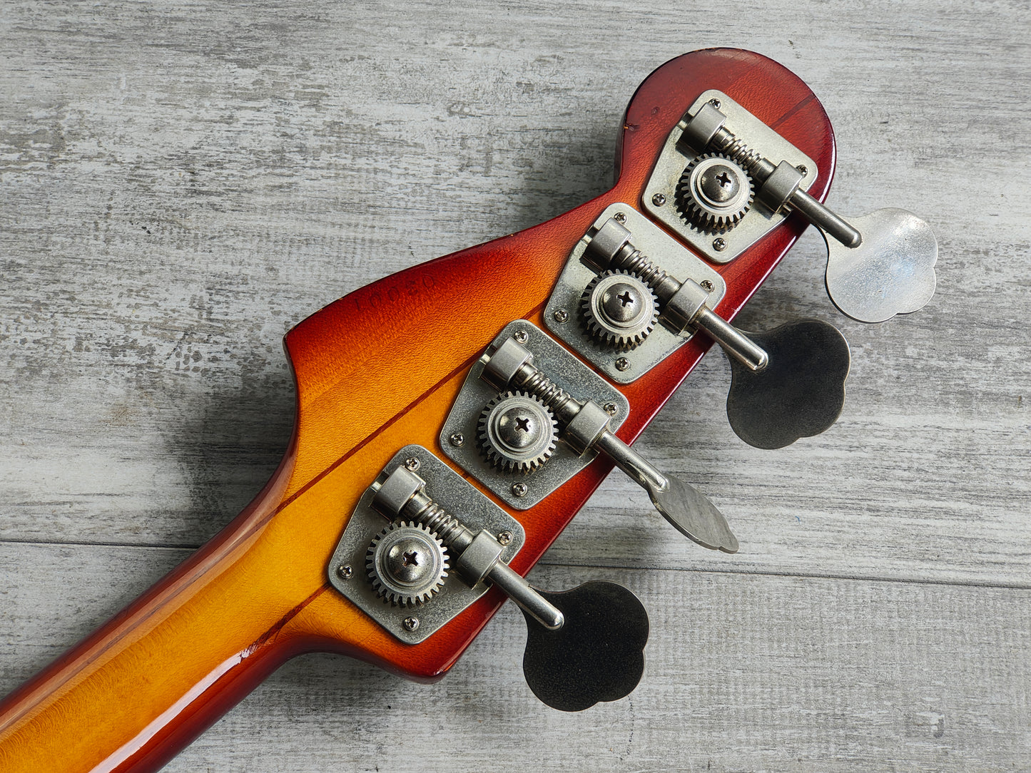1980 Fernandes Japan FPM-70 Neckthrough Precision Bass (Cherry Sunburst)