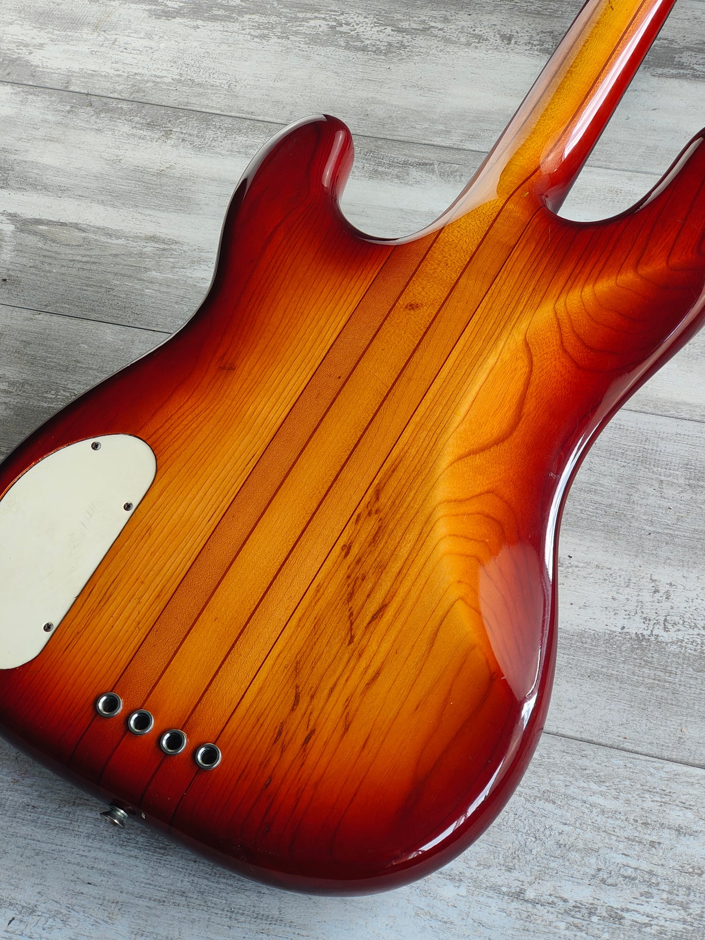 1980 Fernandes Japan FPM-70 Neckthrough Precision Bass (Cherry Sunburst)