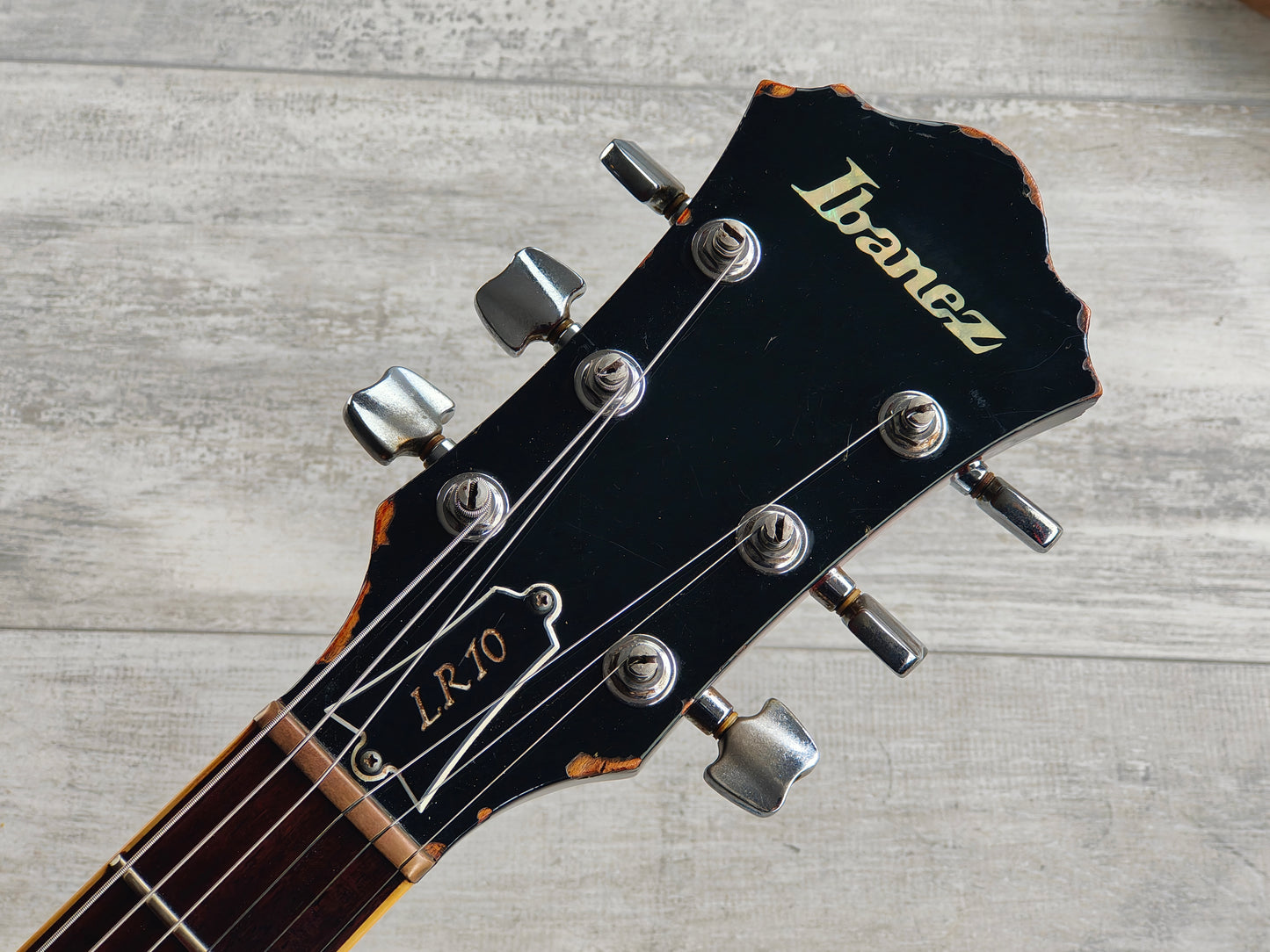 1981 Ibanez Japan LR-10 Lee Ritenour Semi Hollowbody (Antique Violin)