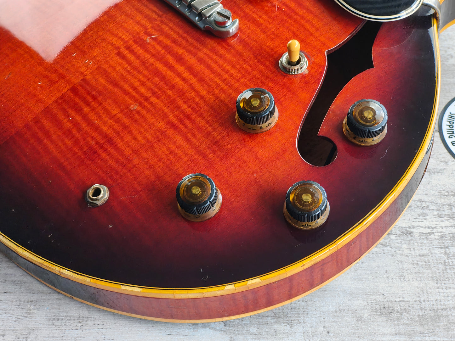 1981 Ibanez Japan LR-10 Lee Ritenour Semi Hollowbody (Antique Violin)