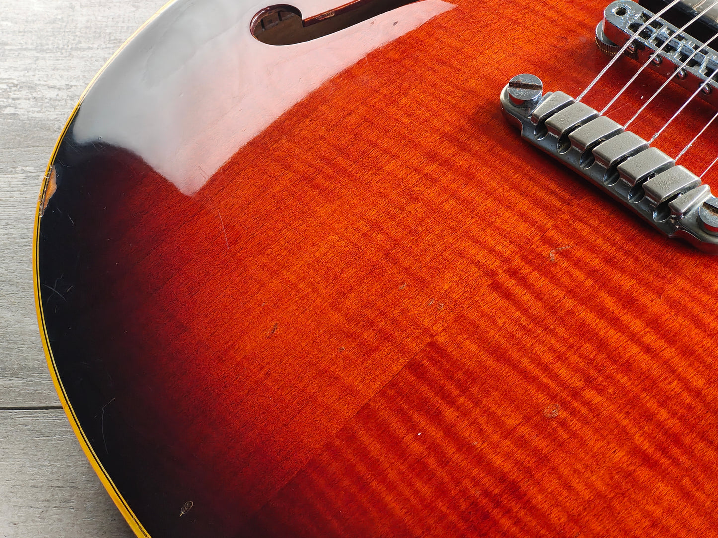 1981 Ibanez Japan LR-10 Lee Ritenour Semi Hollowbody (Antique Violin)