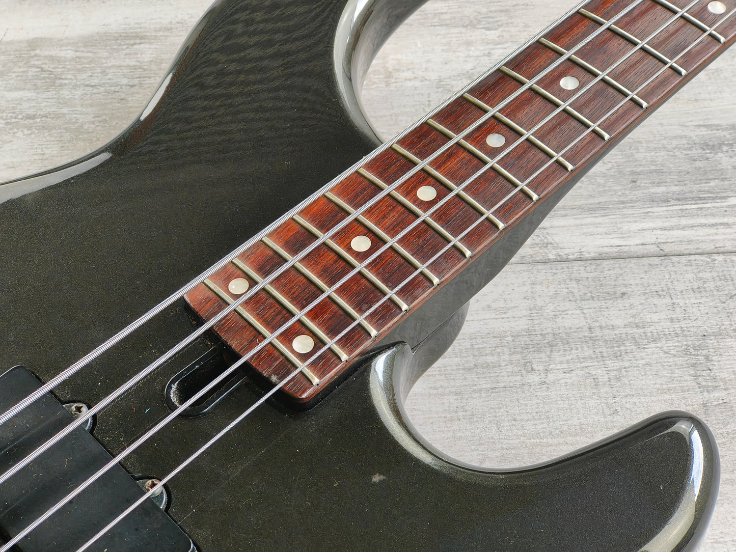 1985 Yamaha Japan BBVII-A Broad Bass (Metallic Black)