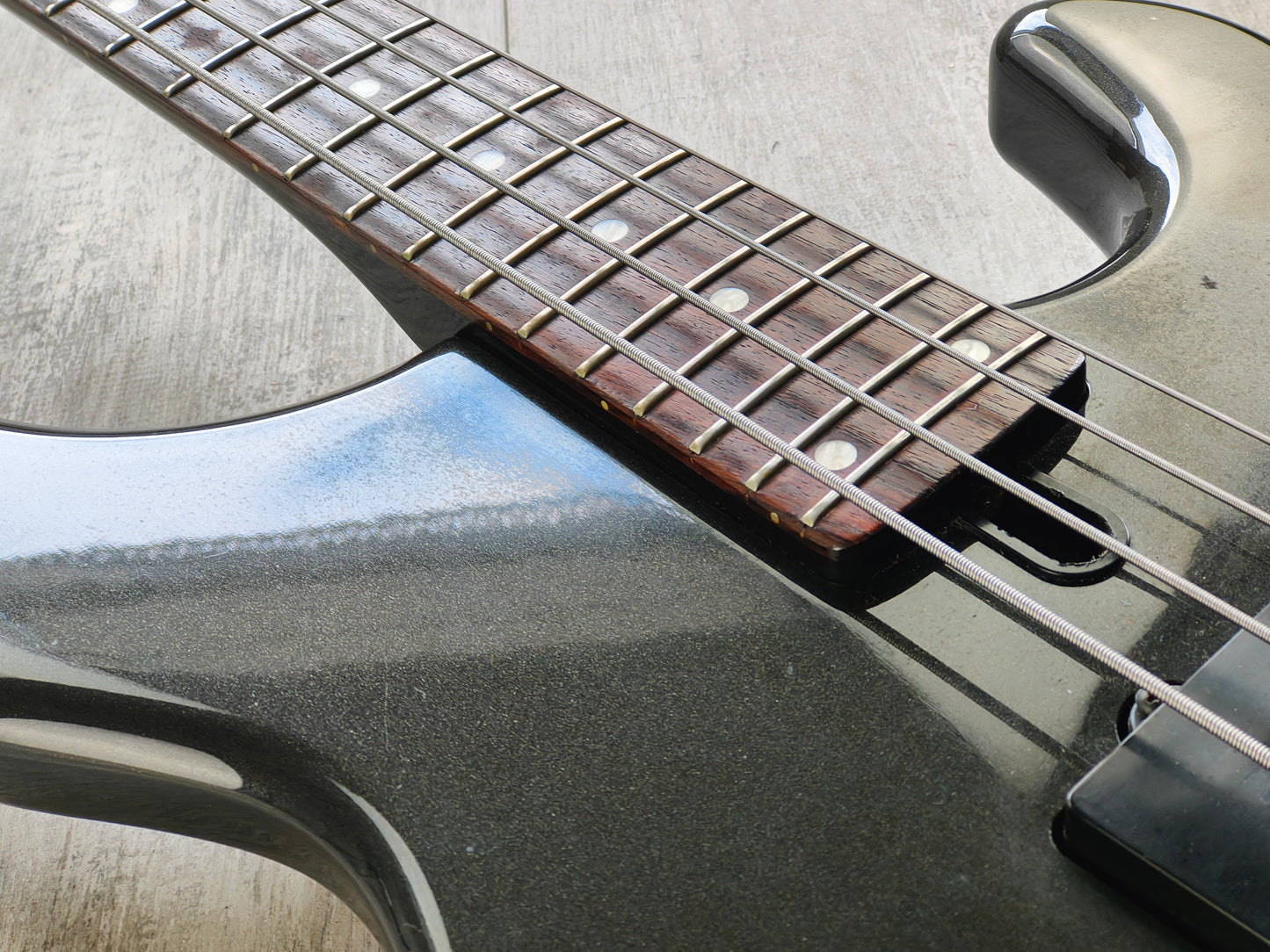 1985 Yamaha Japan BBVII-A Broad Bass (Metallic Black)