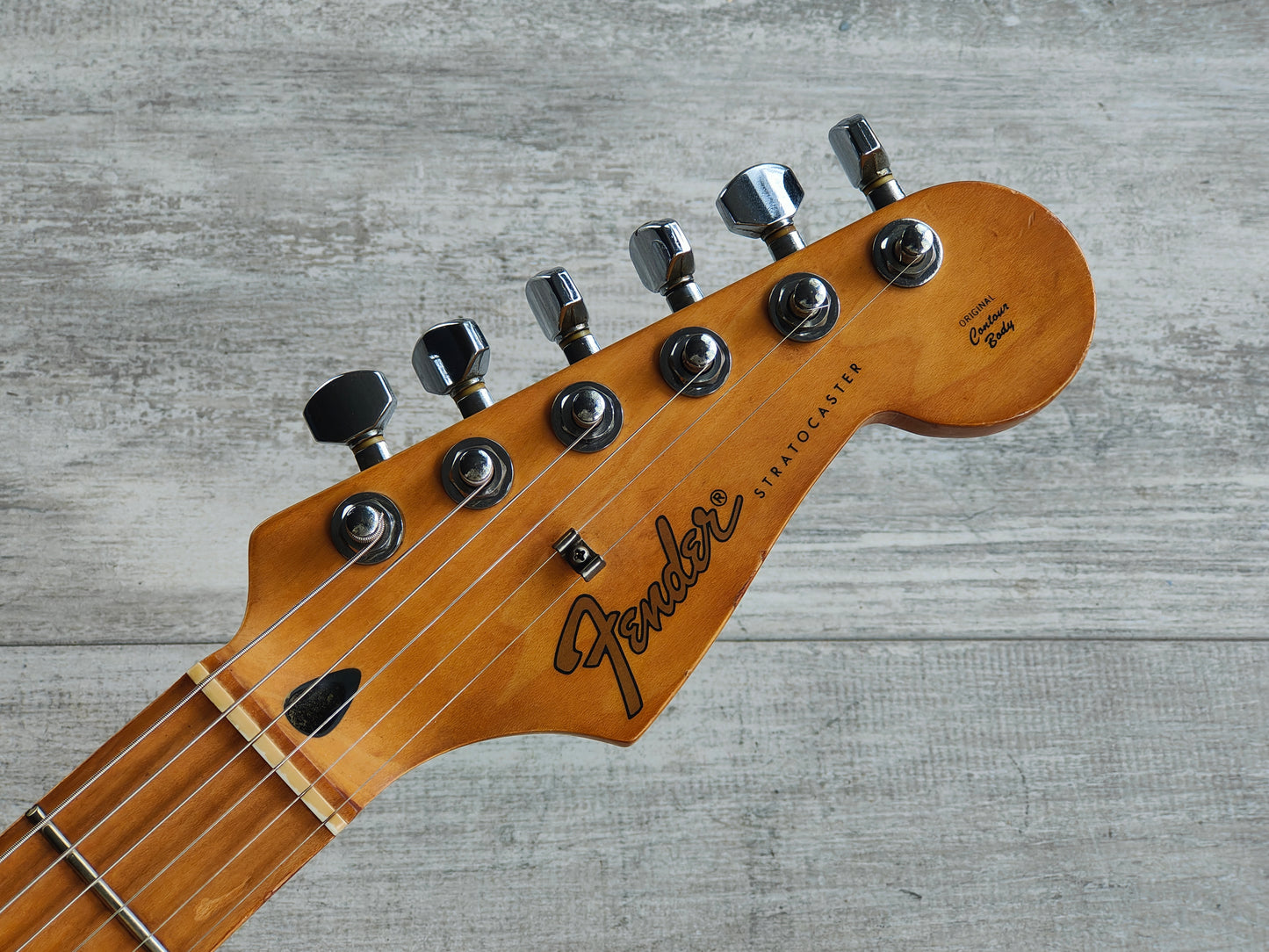 1988 Fender Japan STM55 Pro Feel "Medium Scale" Stratocaster (Black)