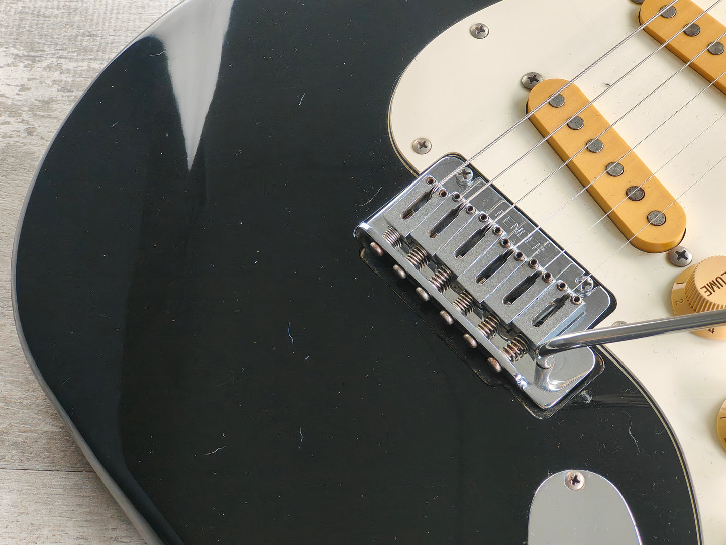 1988 Fender Japan STM55 Pro Feel "Medium Scale" Stratocaster (Black)