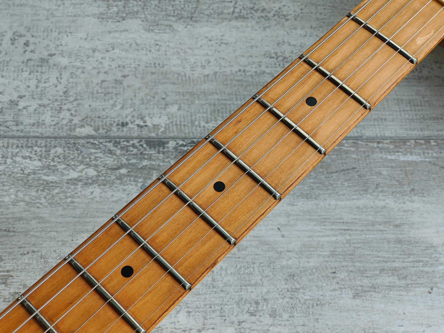 1988 Fender Japan STM55 Pro Feel "Medium Scale" Stratocaster (Black)