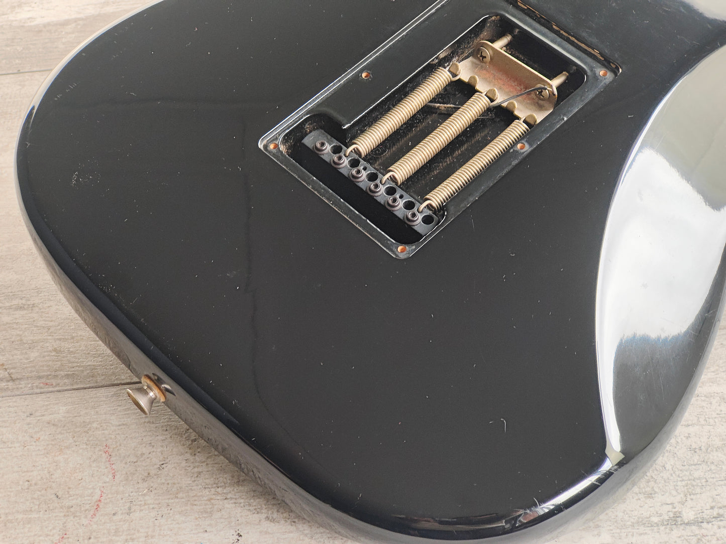 1988 Fender Japan STM55 Pro Feel "Medium Scale" Stratocaster (Black)