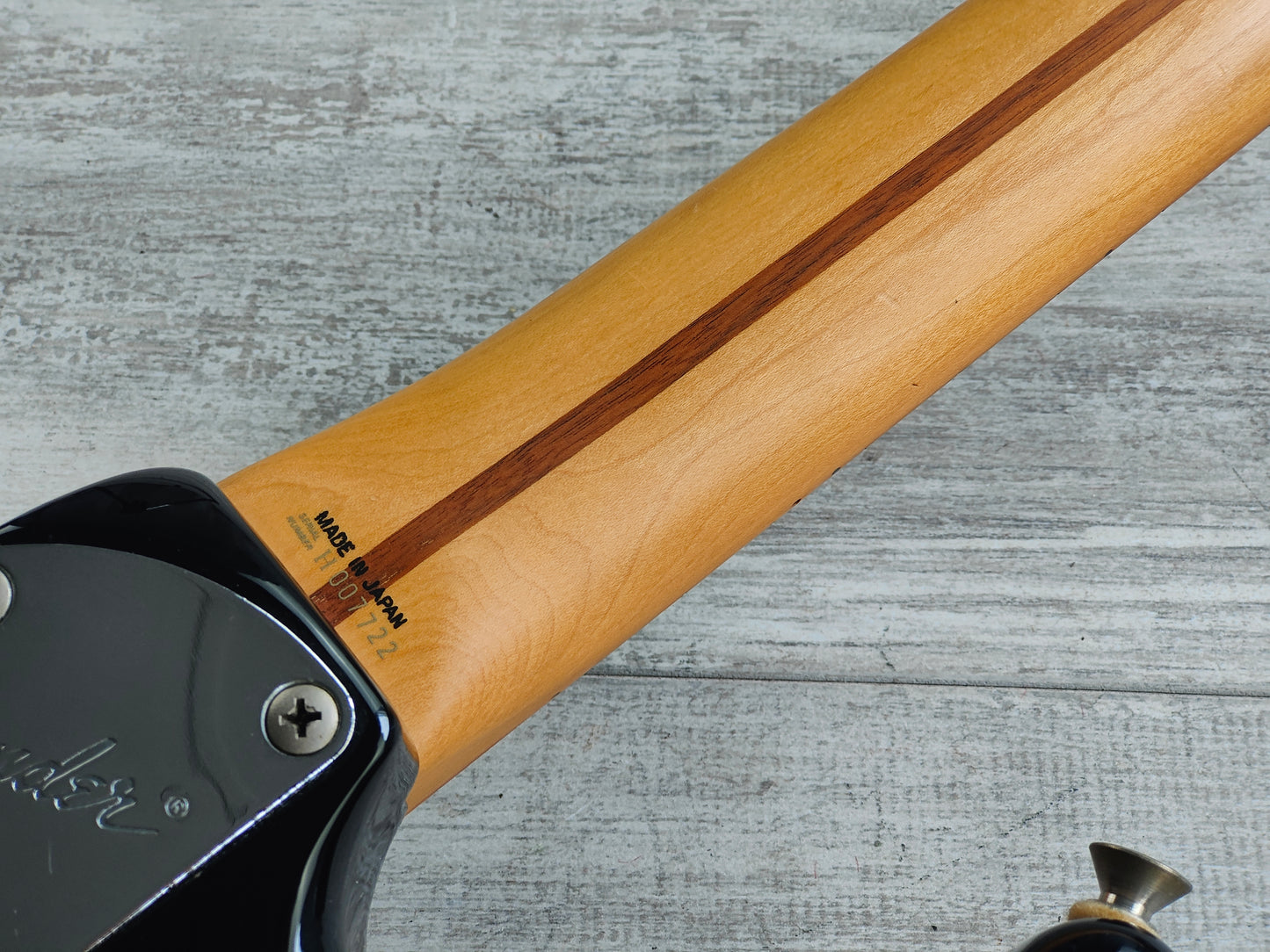 1988 Fender Japan STM55 Pro Feel "Medium Scale" Stratocaster (Black)