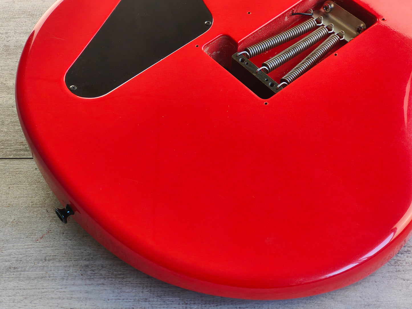 1992 Edwards "Knight α Alpha" Double Cutaway w/Floyd Rose (Bright Red)