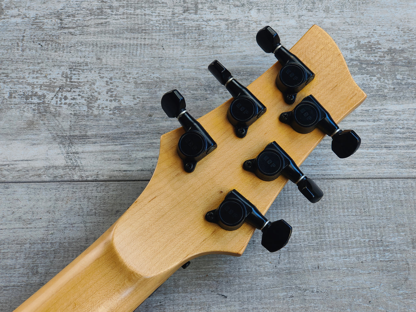 1992 Edwards "Knight α Alpha" Double Cutaway w/Floyd Rose (Bright Red)