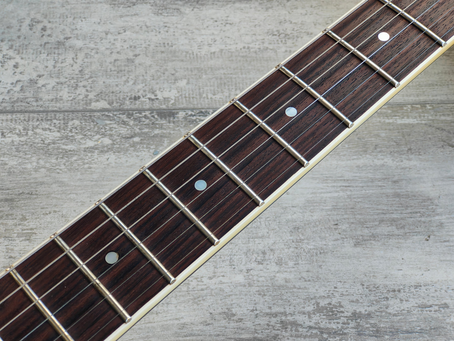 2010 Fernandes Japan APG-ELT "Japan Premium Custom" Series w/Sustainer (Transparent Black)