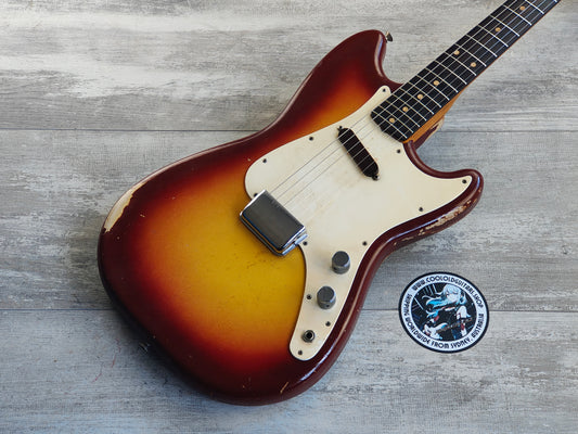 1962 Fender USA Short Scale Vintage Musicmaster (Maroon Burst)